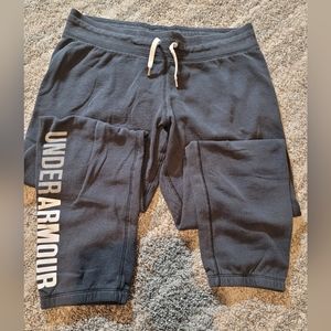 UA jogging pants, black size medium